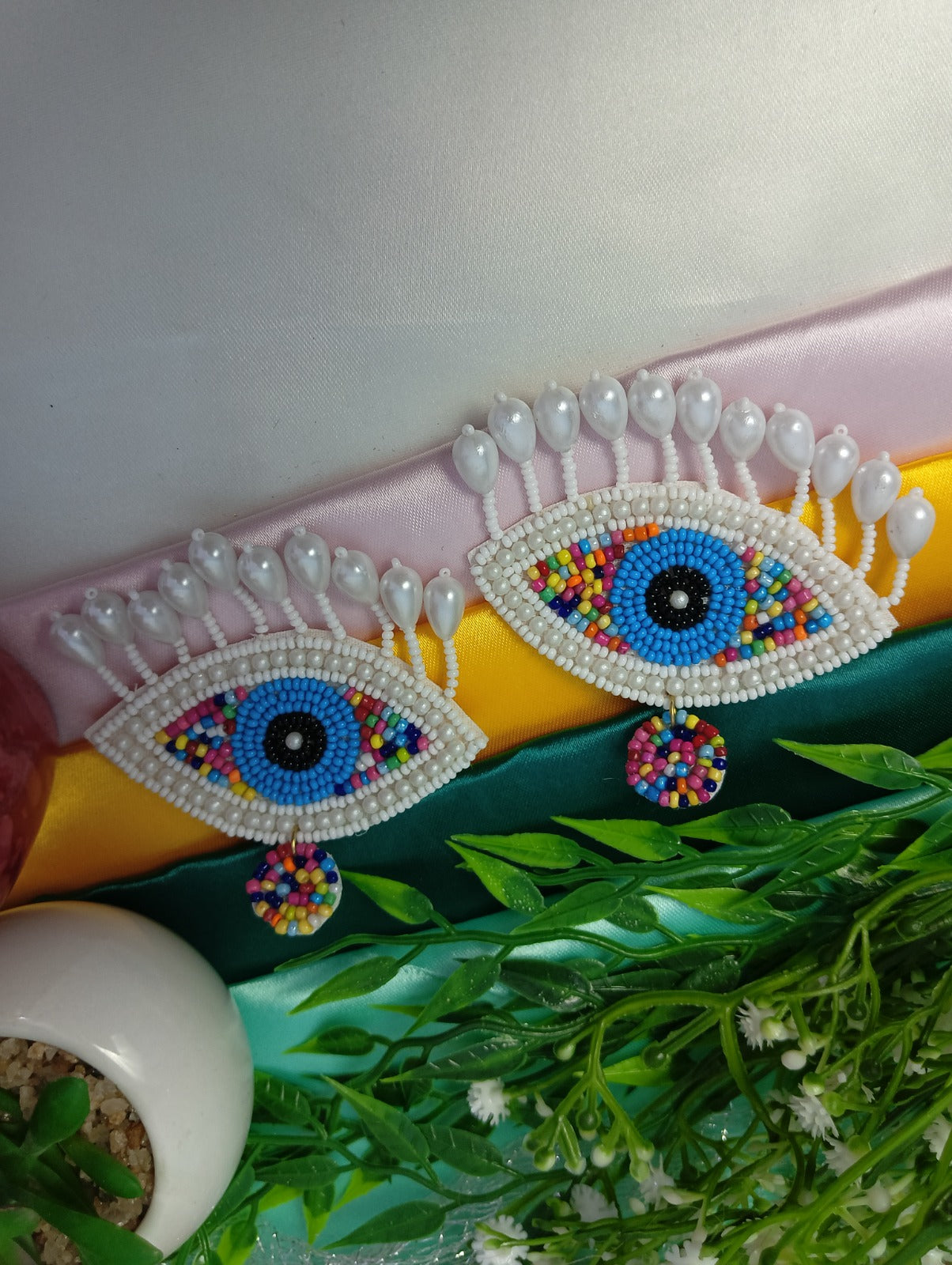 Evil Eye Handmade Earrings