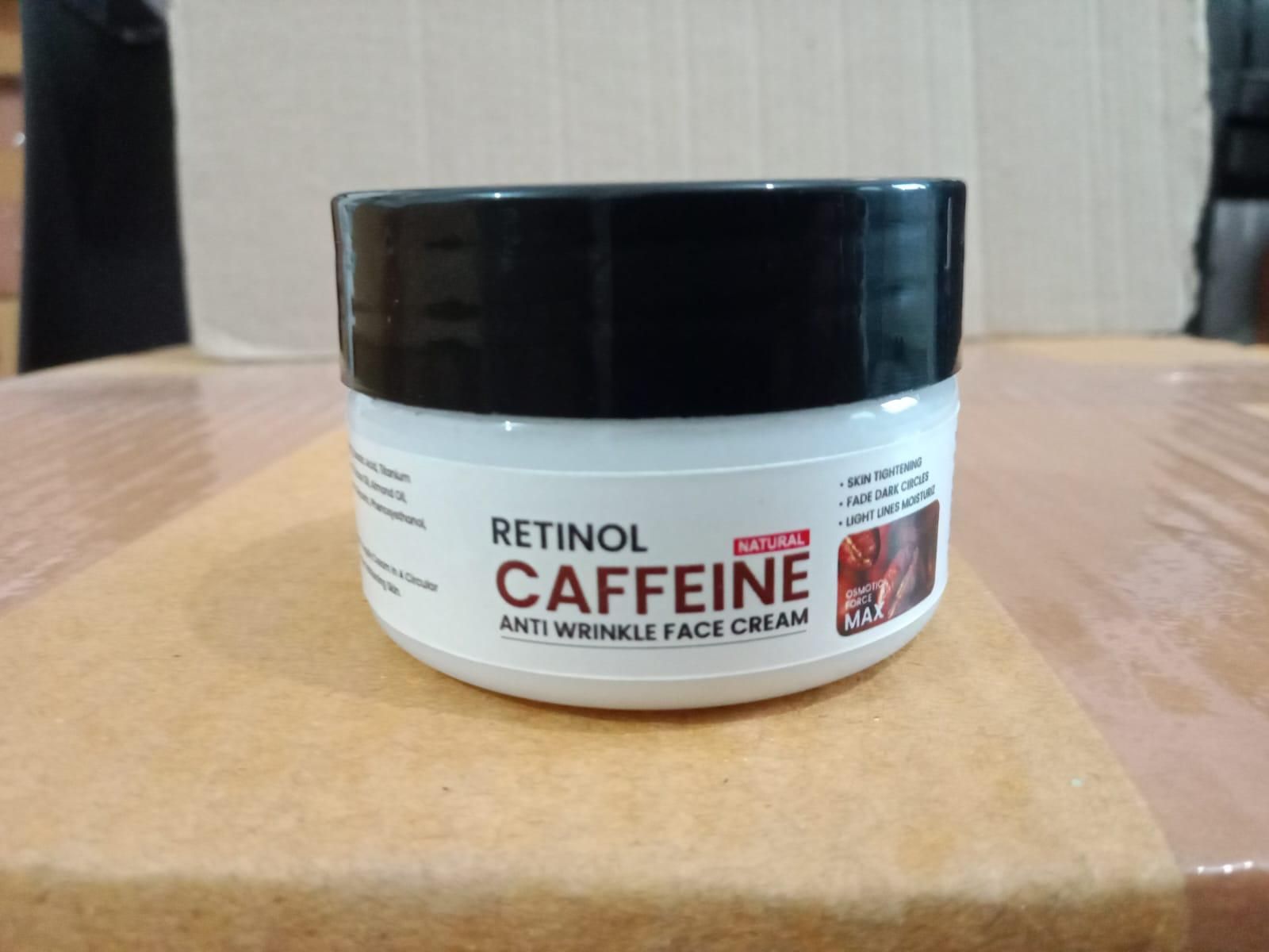 Retinol Caffeine Anti Wrinkle Face Cream - Fectorect.com