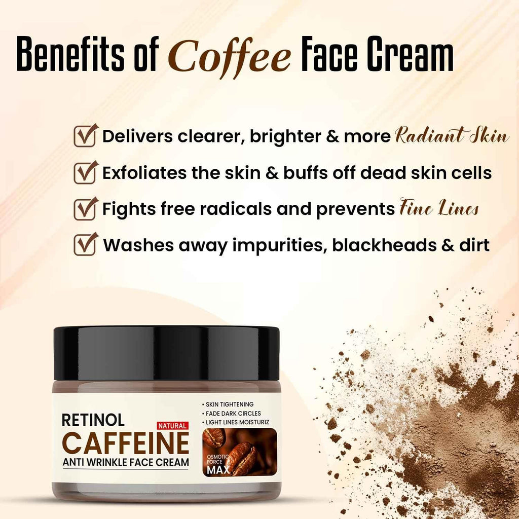 Retinol Caffeine Anti Wrinkle Face Cream - Fectorect.com