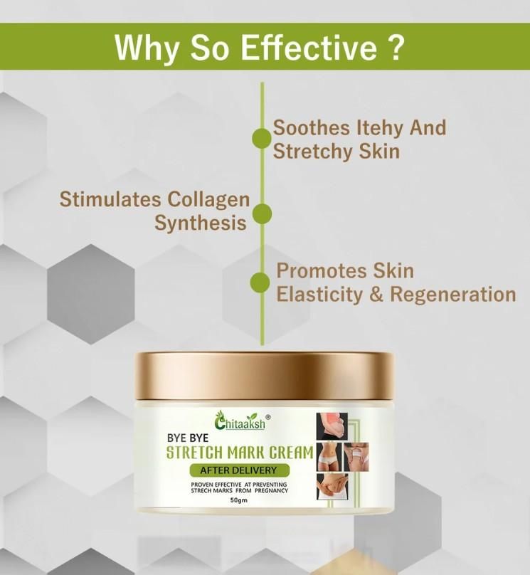 Stretch Mark Removal Cream 50gm Each Pack of 2 - Fectorect.com