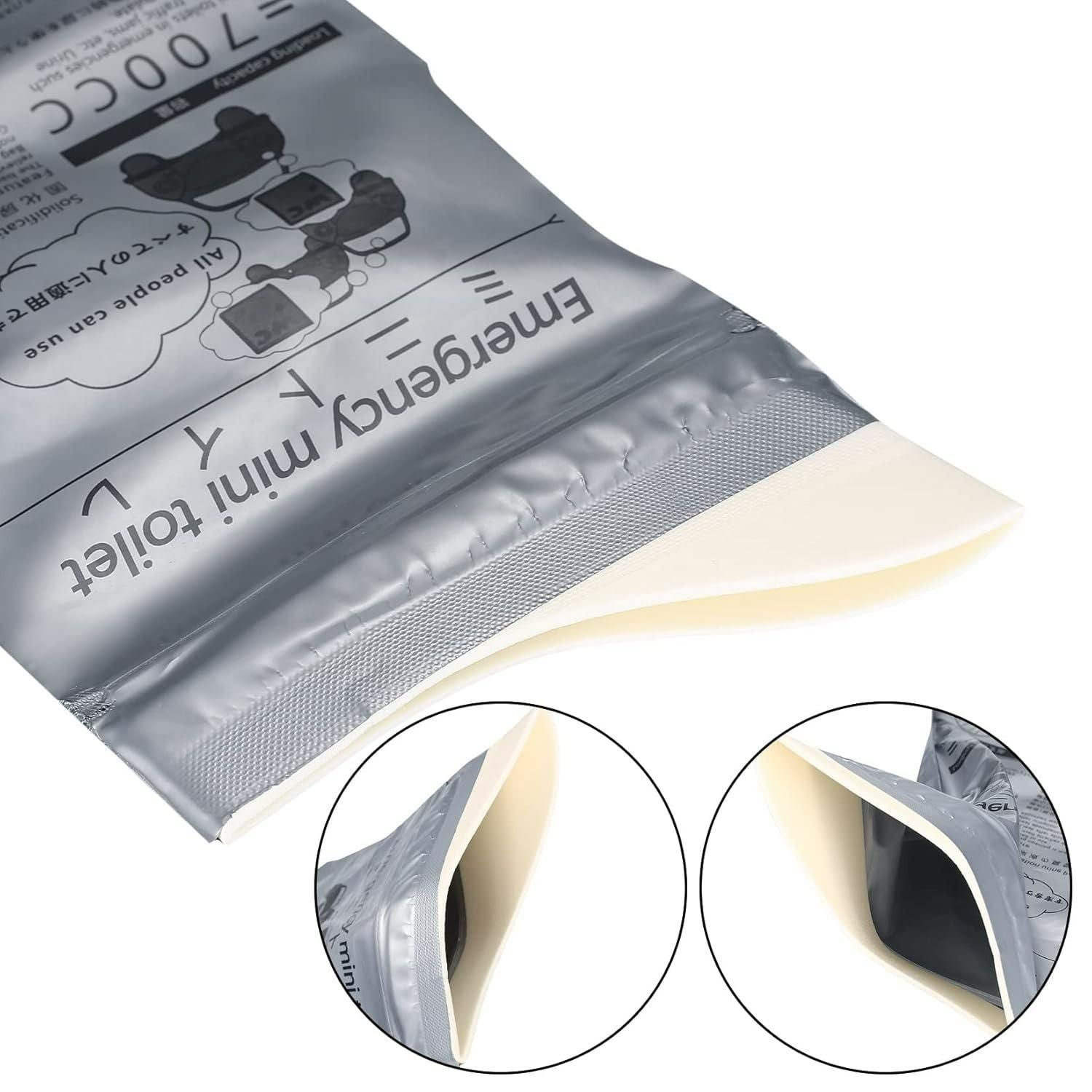 Emergency Mini Toilet-Urine Bag (Pack of 4) - Fectorect.com