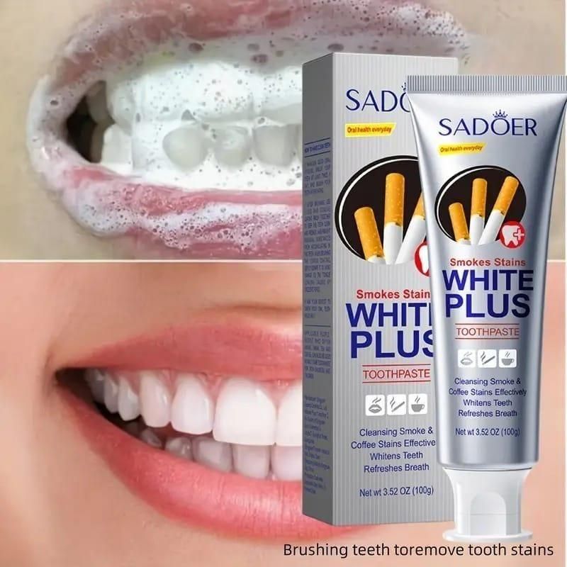 Smoke Stains White Plus Toothpaste 100g