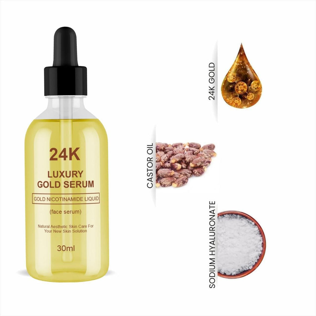 24k Luxury gold serum pack of 2 (30 ml)
