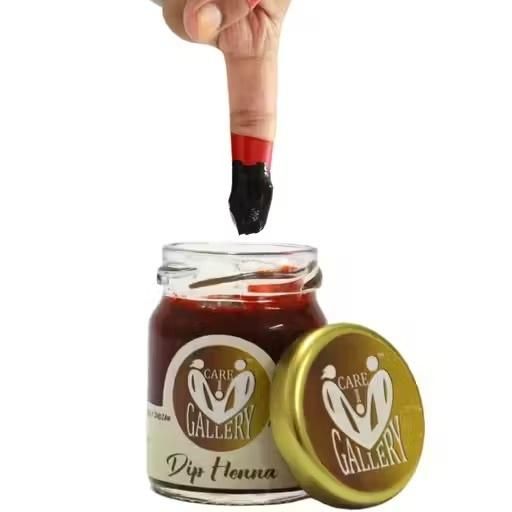 Dip Henna Instant Red Colour Mehendi Paste | For Finger Tips With 3 Types Henna Tattoo Stickers - Fectorect.com