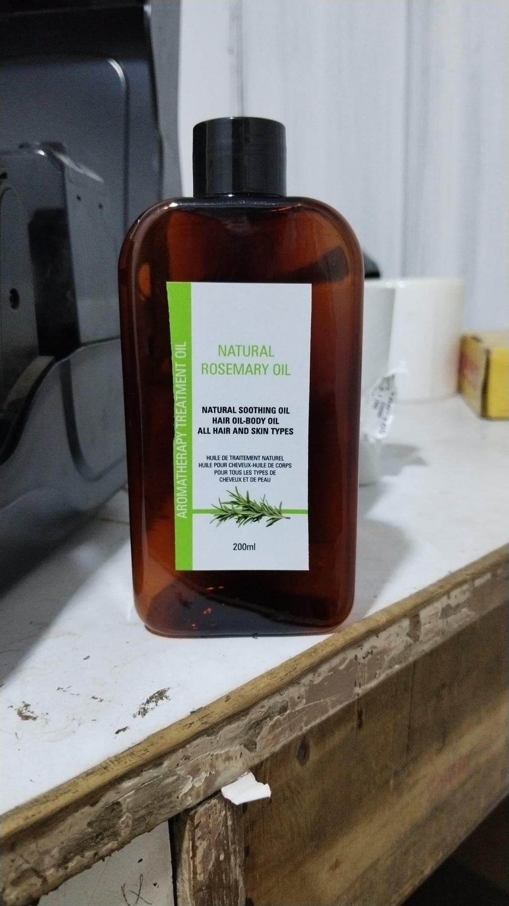 Natural Rosemary Oil 200Ml - Fectorect.com