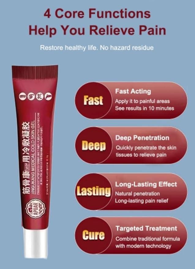 Cold Compress Gel for Muscles and Bones 200 grm Pack of 1 - Fectorect.com