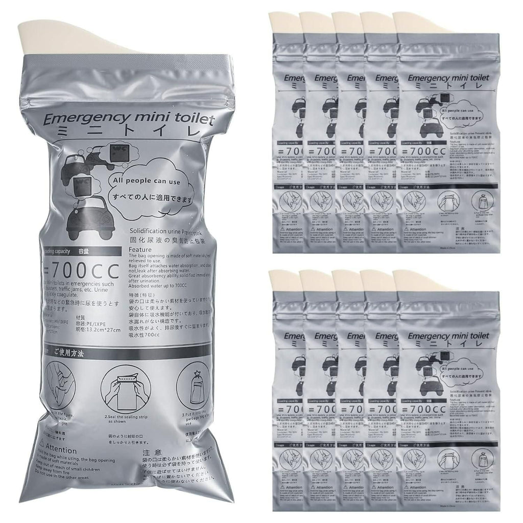 Emergency Mini Toilet-Urine Bag (Pack of 4) - Fectorect.com